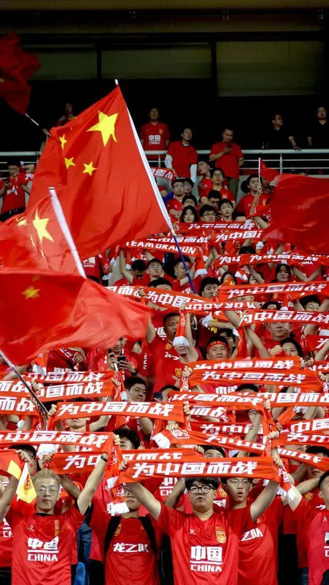 中国足球队在国际比赛中赢得胜利